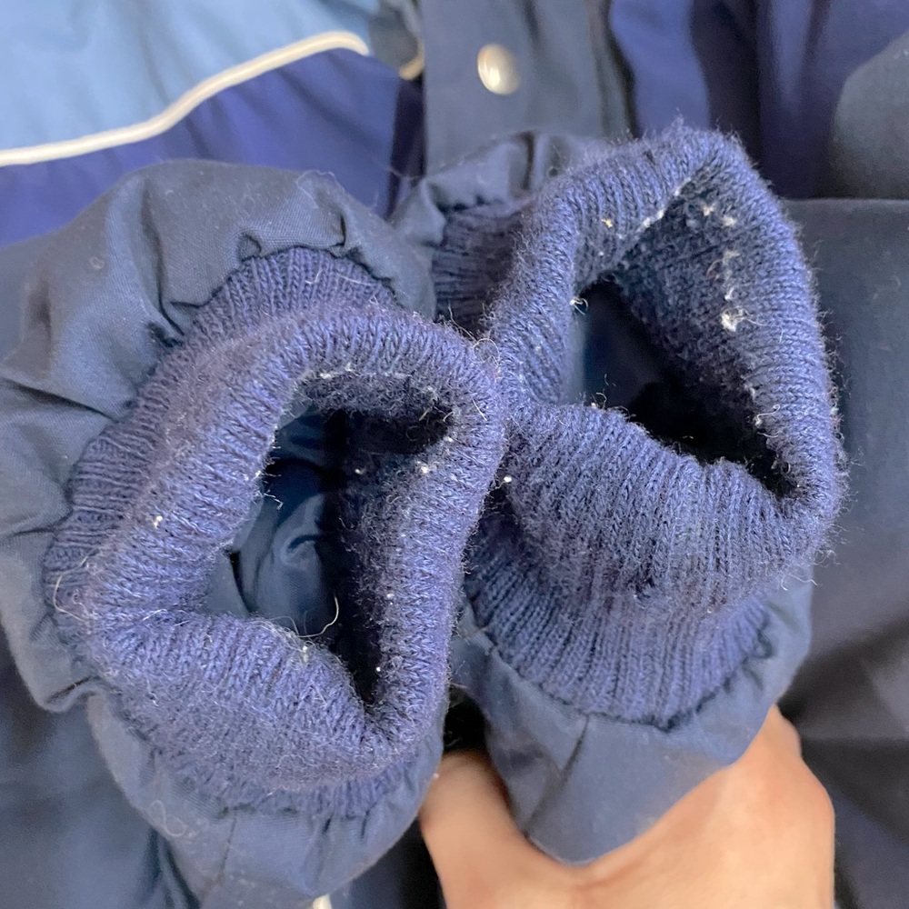 Vintage House Of Perless Blue Winter Coat LT - Picture 7 of 15